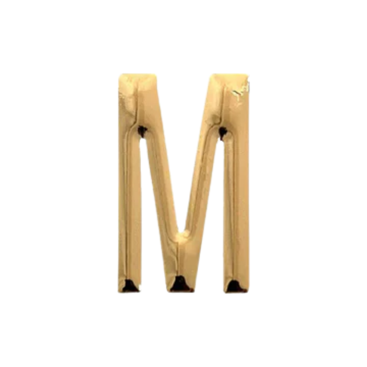 Metal Charm - M