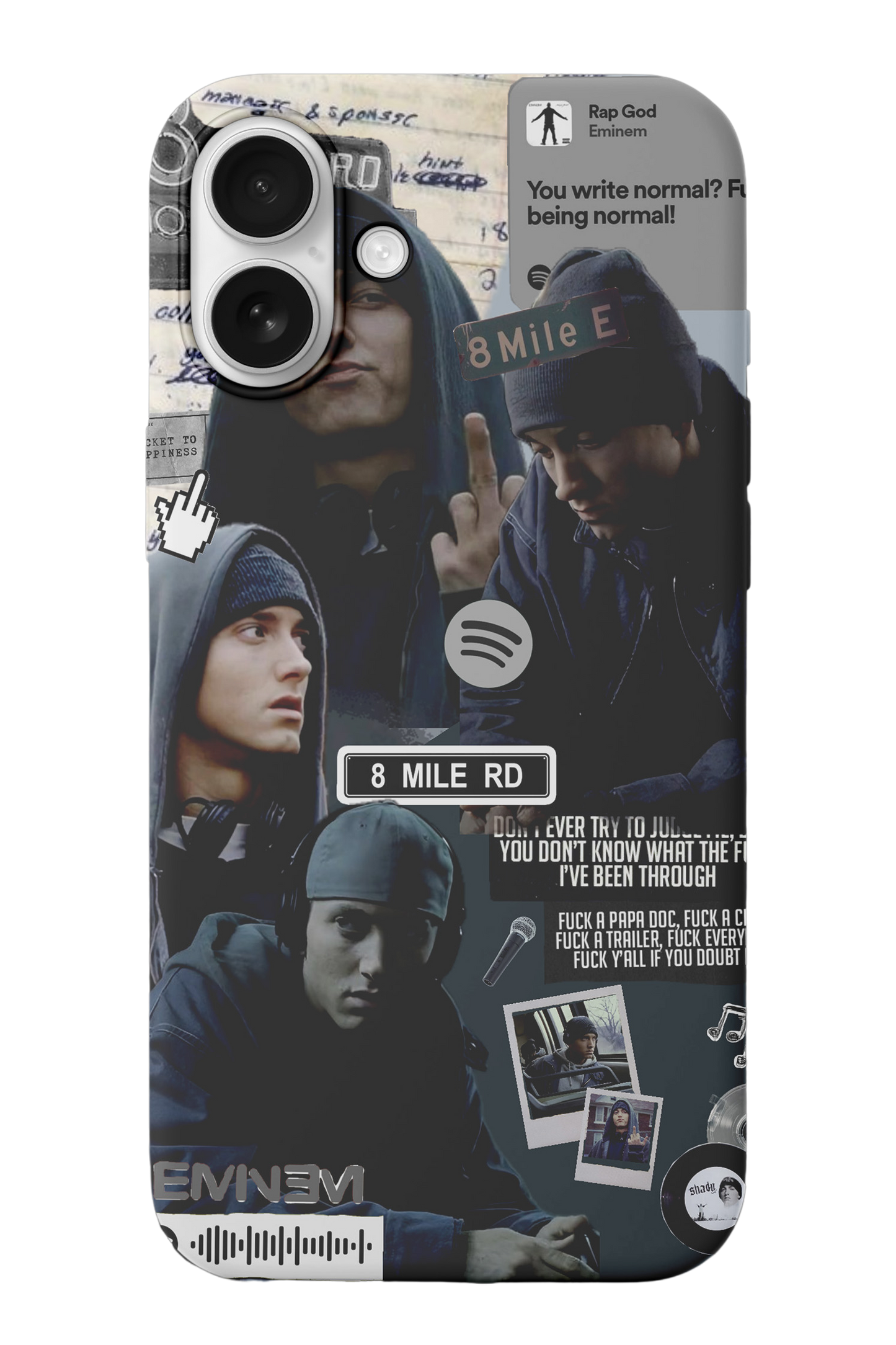 8 Mile Telefon Kılıfı R332