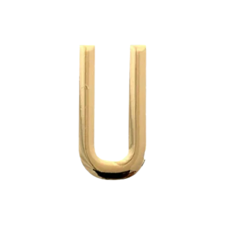 Metal Charm - U