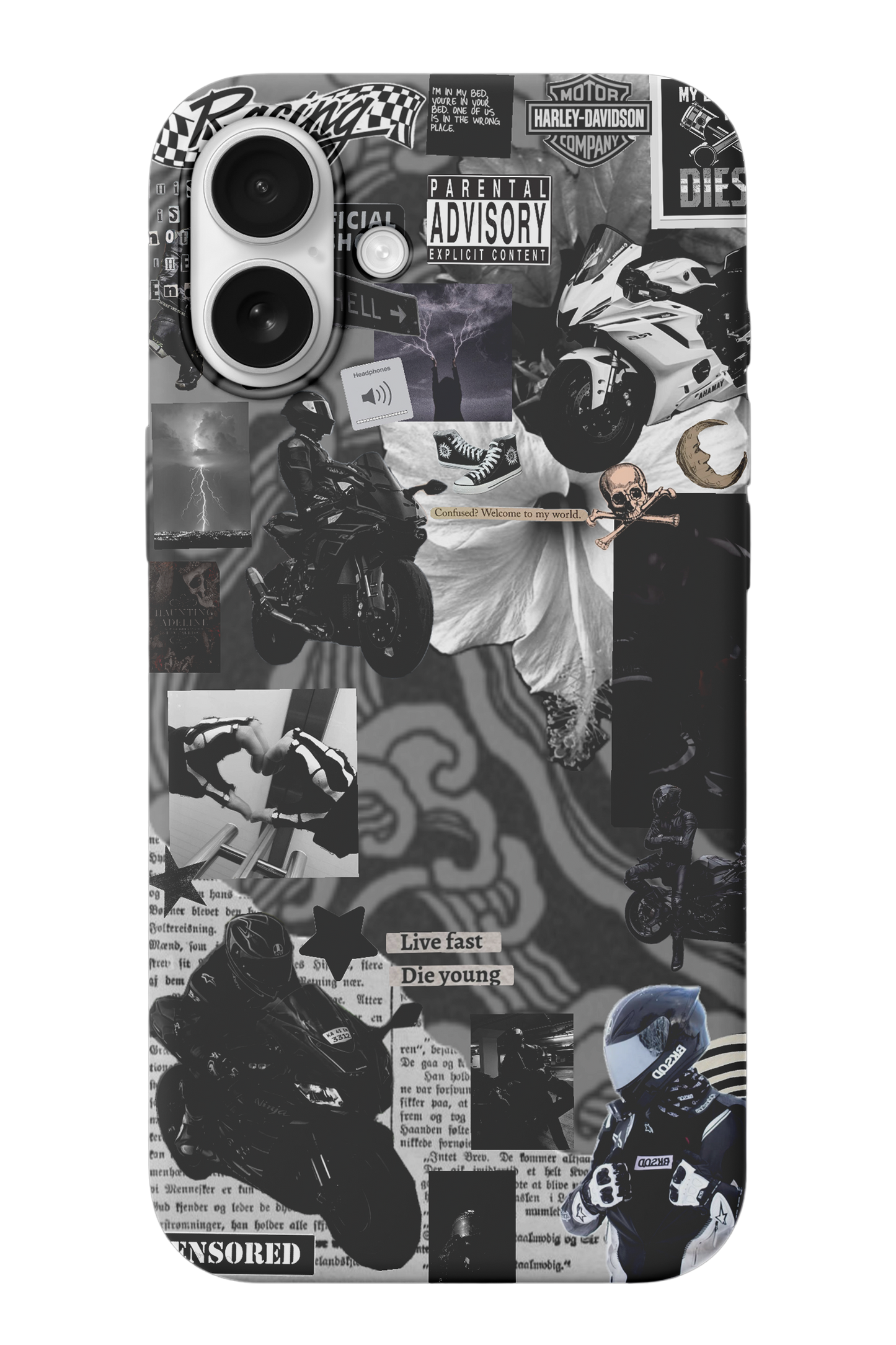 Biker Telefon Kılıfı R372