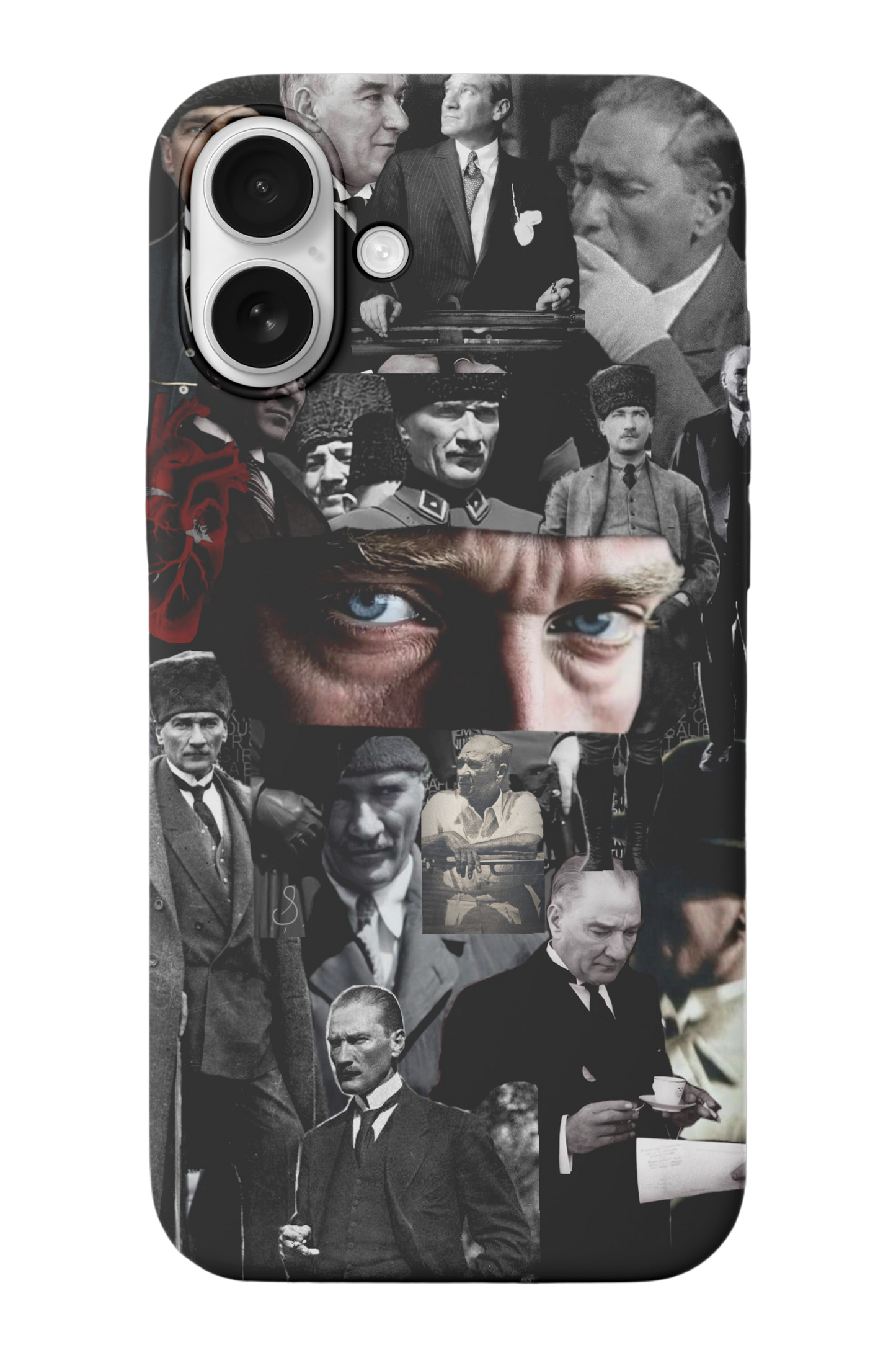 Atatürk Gözler Telefon Kılıfı R423