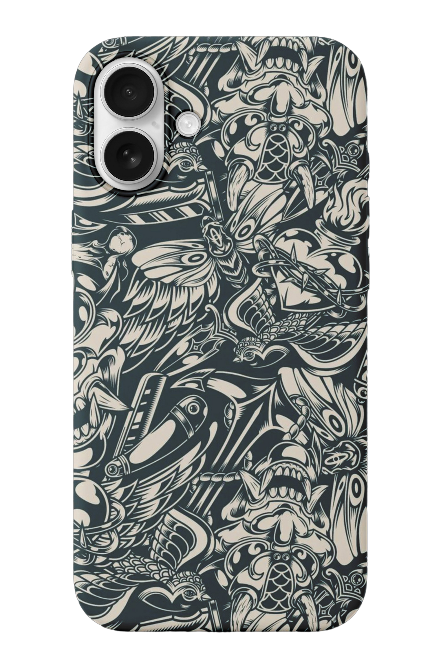 Vintage Tattoo Telefon Kılıfı R440