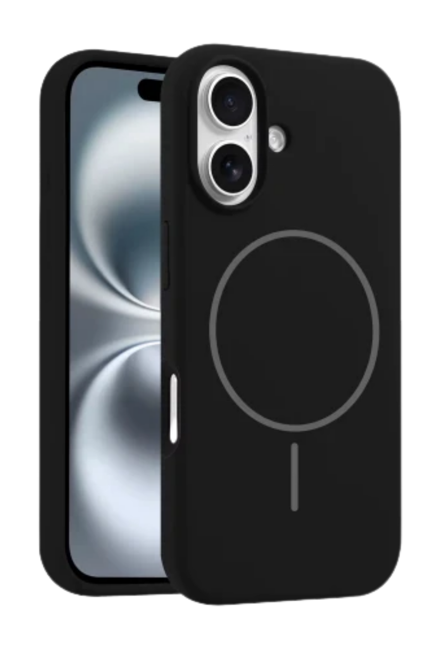 Magsafe Silikon Premium Kılıf - Siyah