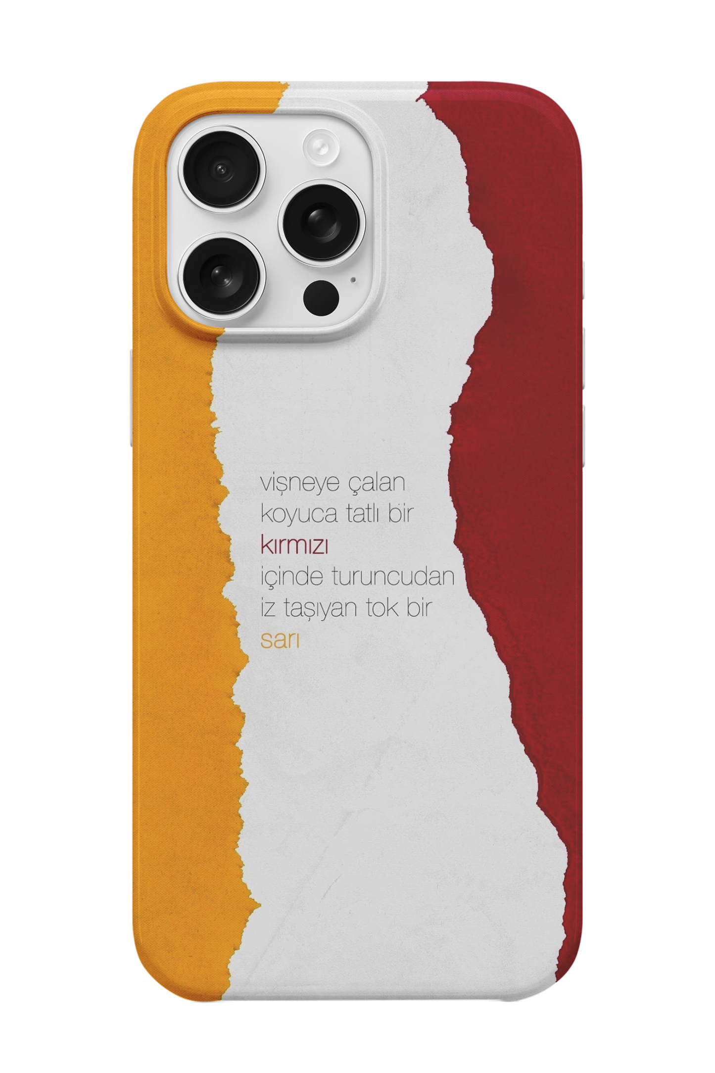 Sarı Kırmızı Telefon Kılıfı R629