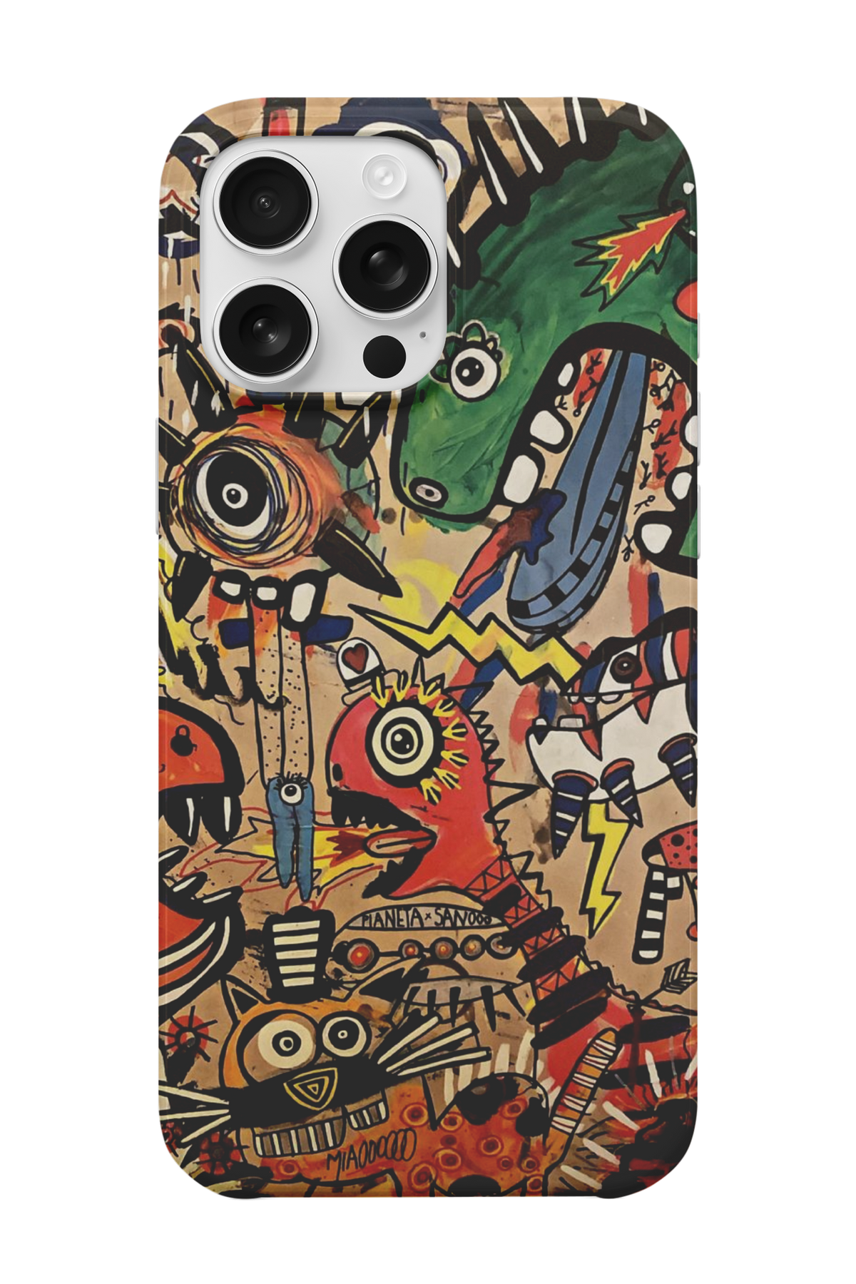 Graffiti Monsters Telefon Kılıfı R649