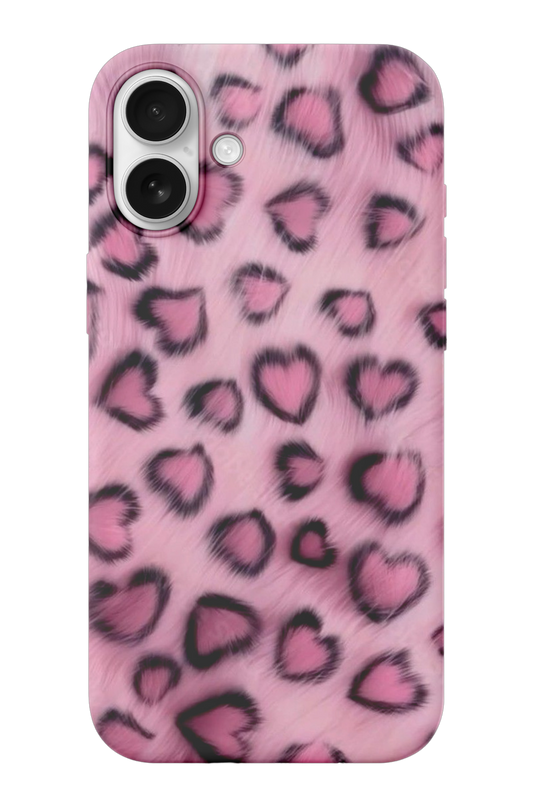 Pink Leopar Telefon Kılıfı R142