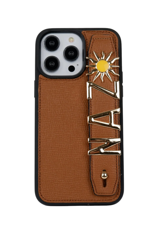 Charmlı Taba Deri Kılıf