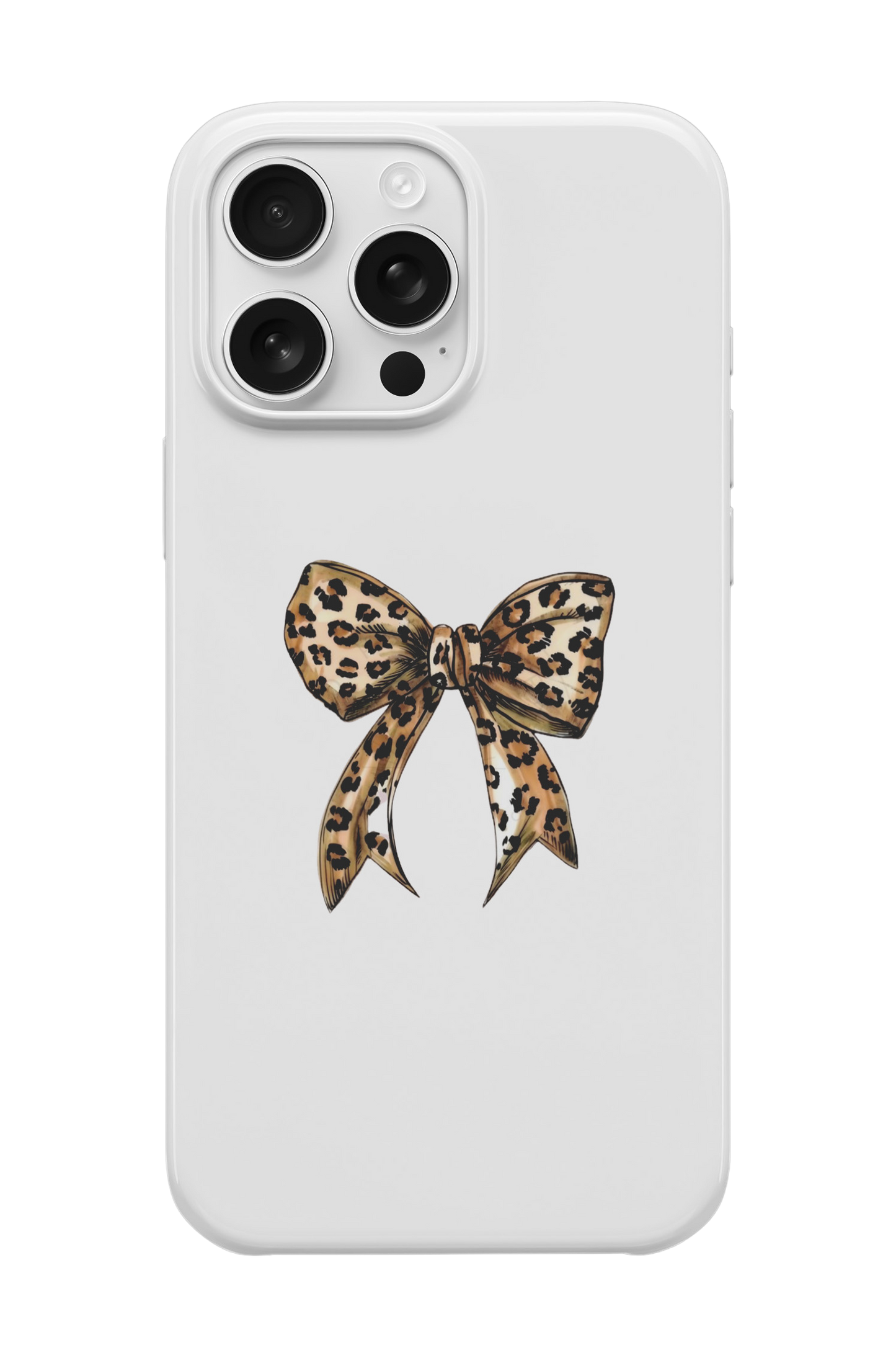 Leopar Ribbon Telefon Kılıfı R377