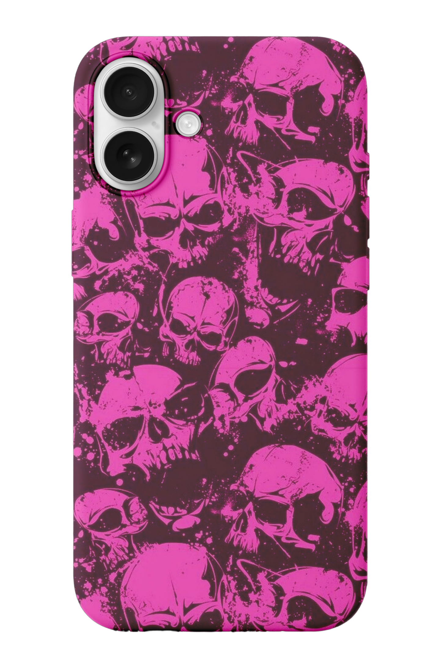 Pink Skulls Telefon Kılıfı R192