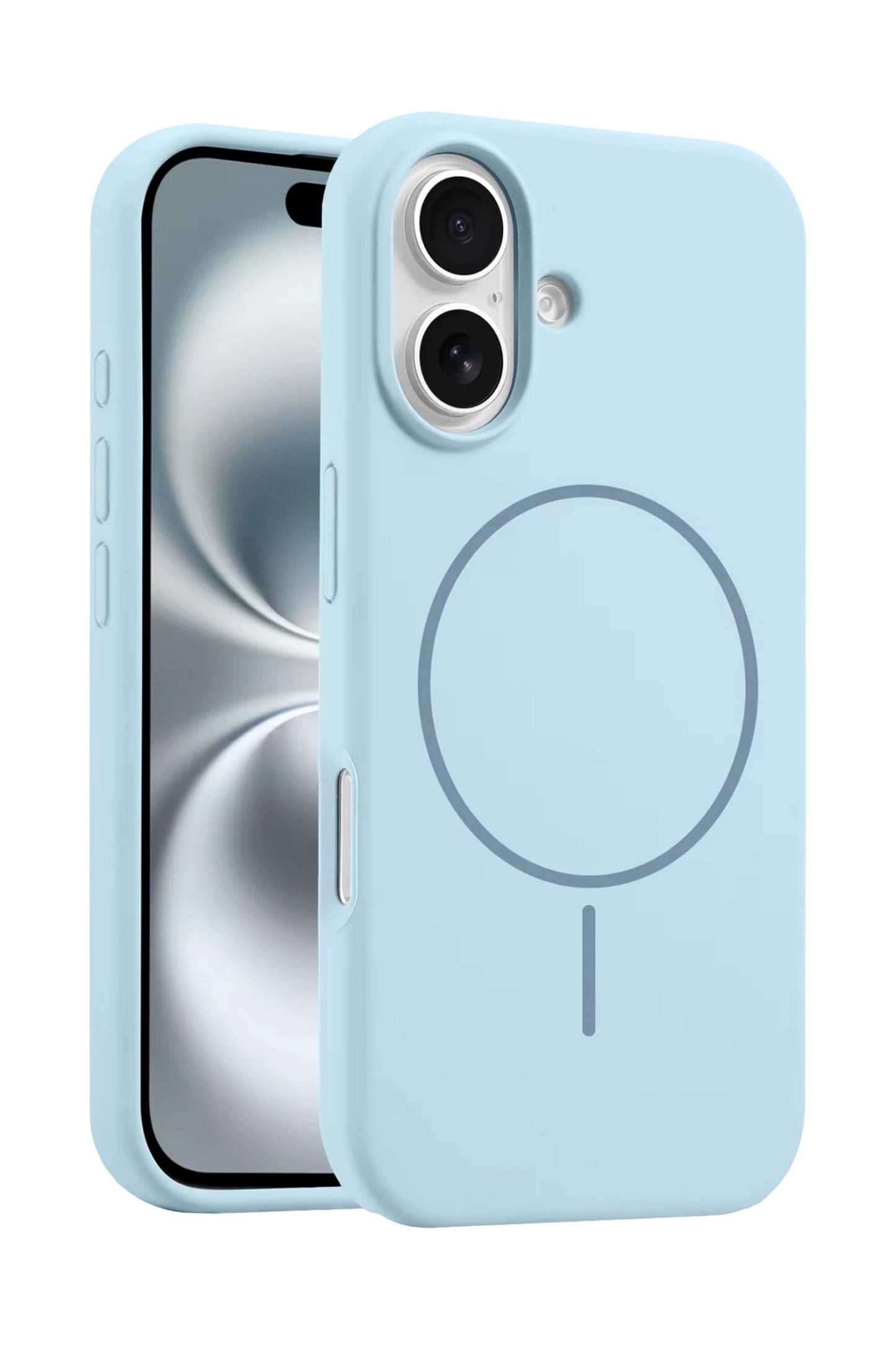 Magsafe Silikon Premium Kılıf - Mavi