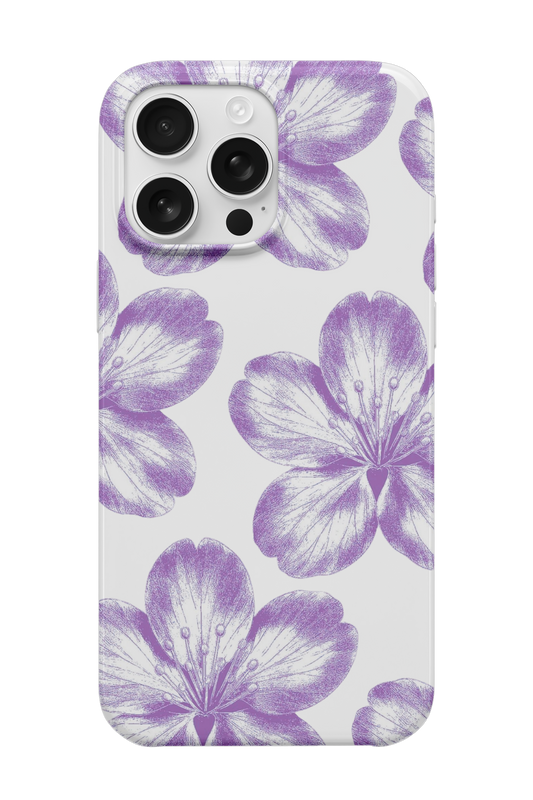Purple Flowers Telefon Kılıfı R529