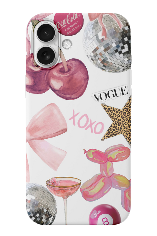 Pink Coquette Telefon Kılıfı R462