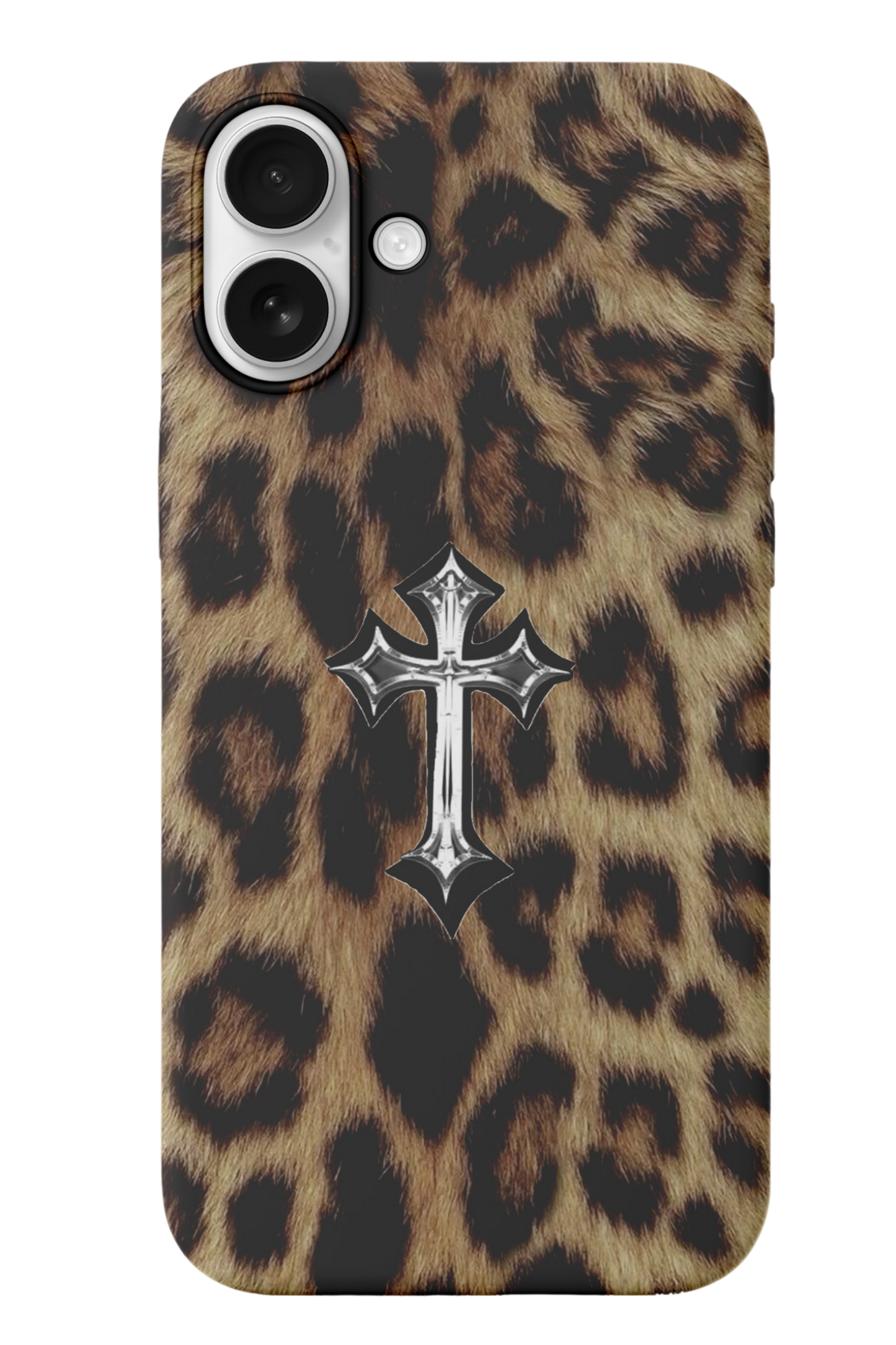 Chrome Leopar Telefon Kılıfı R146