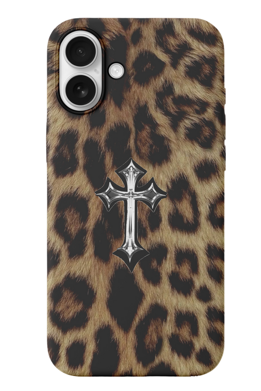 Chrome Leopar Telefon Kılıfı R146