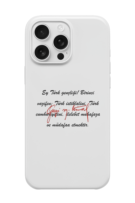 Gençliğe Hitabe Telefon Kılıfı R539