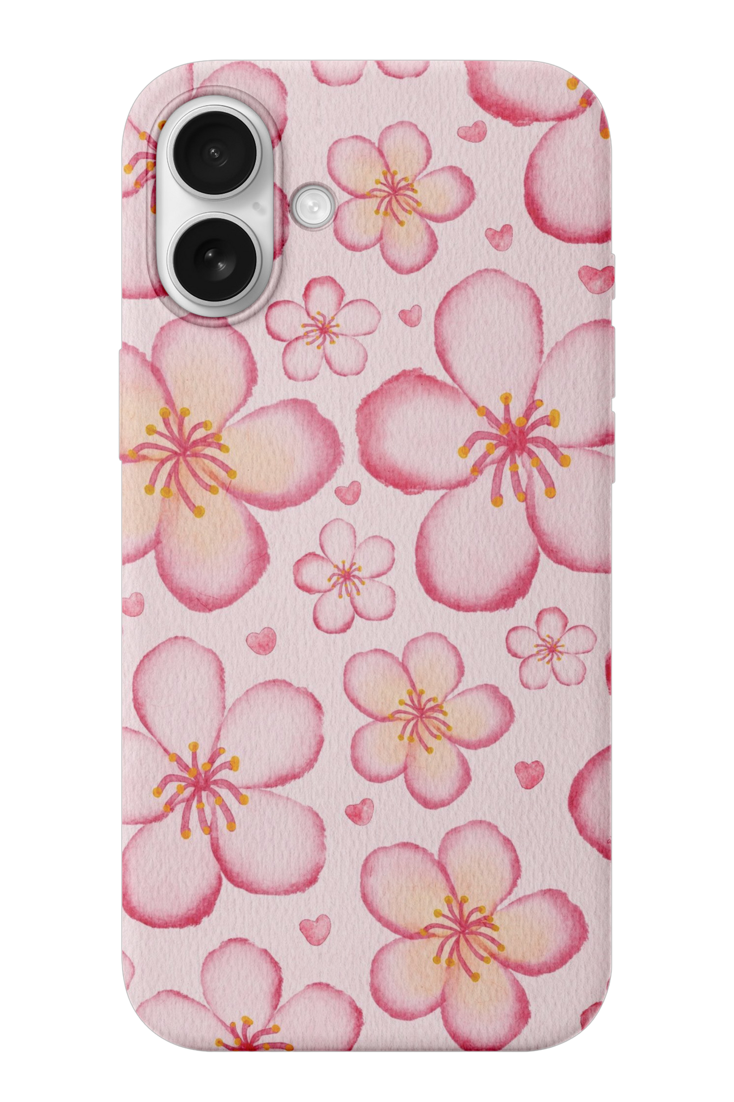 Pink Flowers Telefon Kılıfı R473