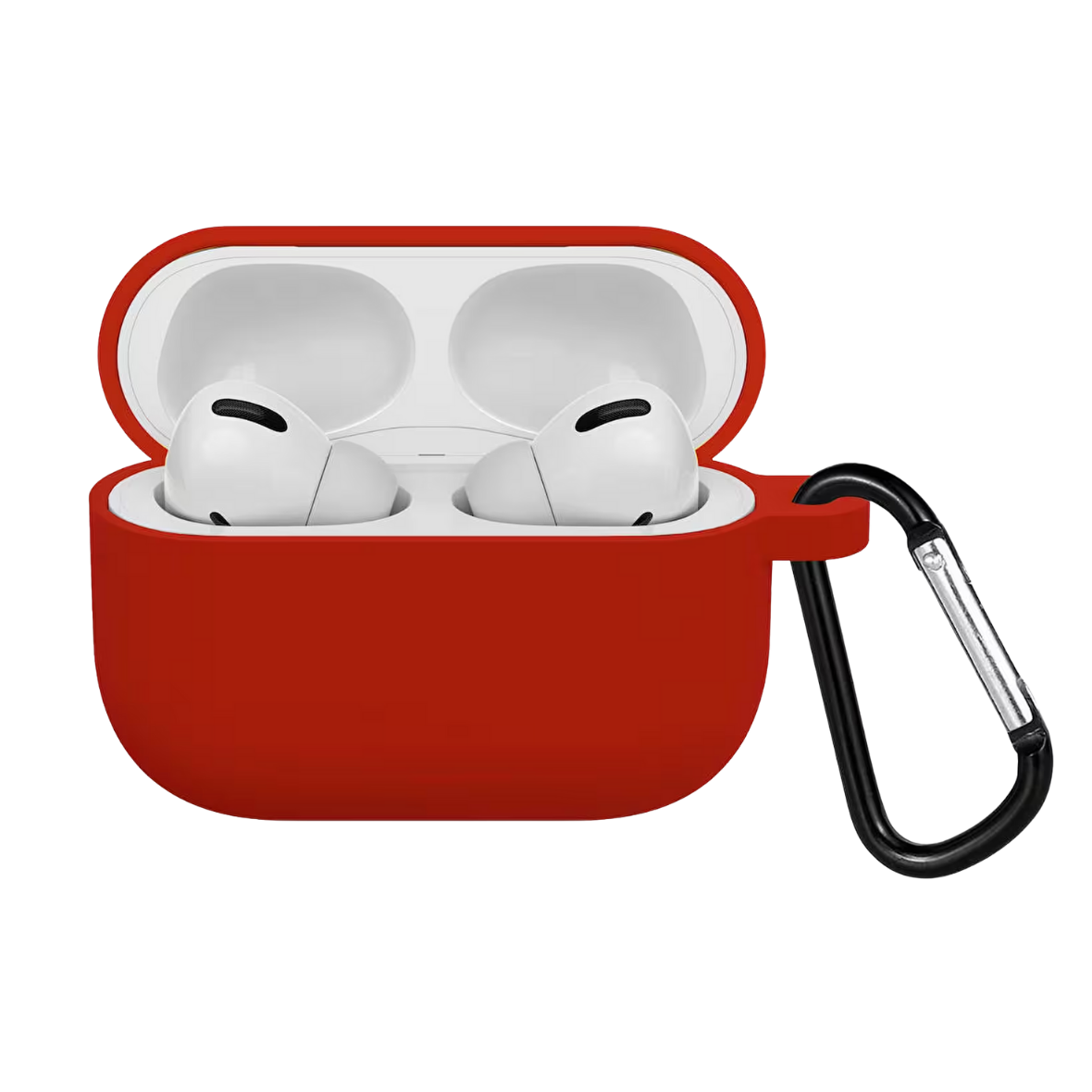 AirPods Slikon Kılıf - Kırmızı