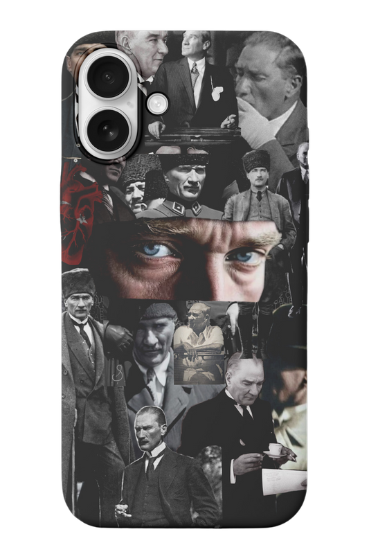 Atatürk Gözler Telefon Kılıfı R423