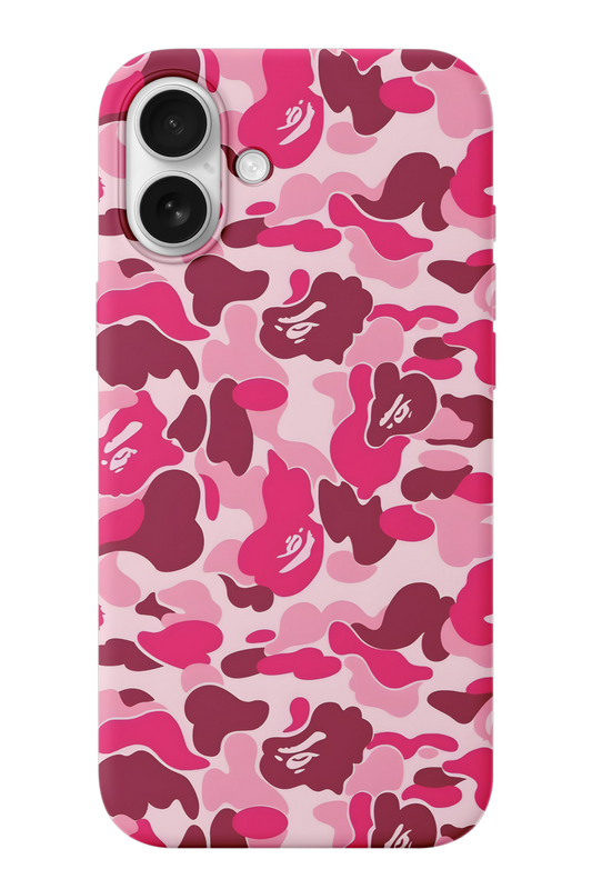 Pink Bape Telefon Kılıfı R485