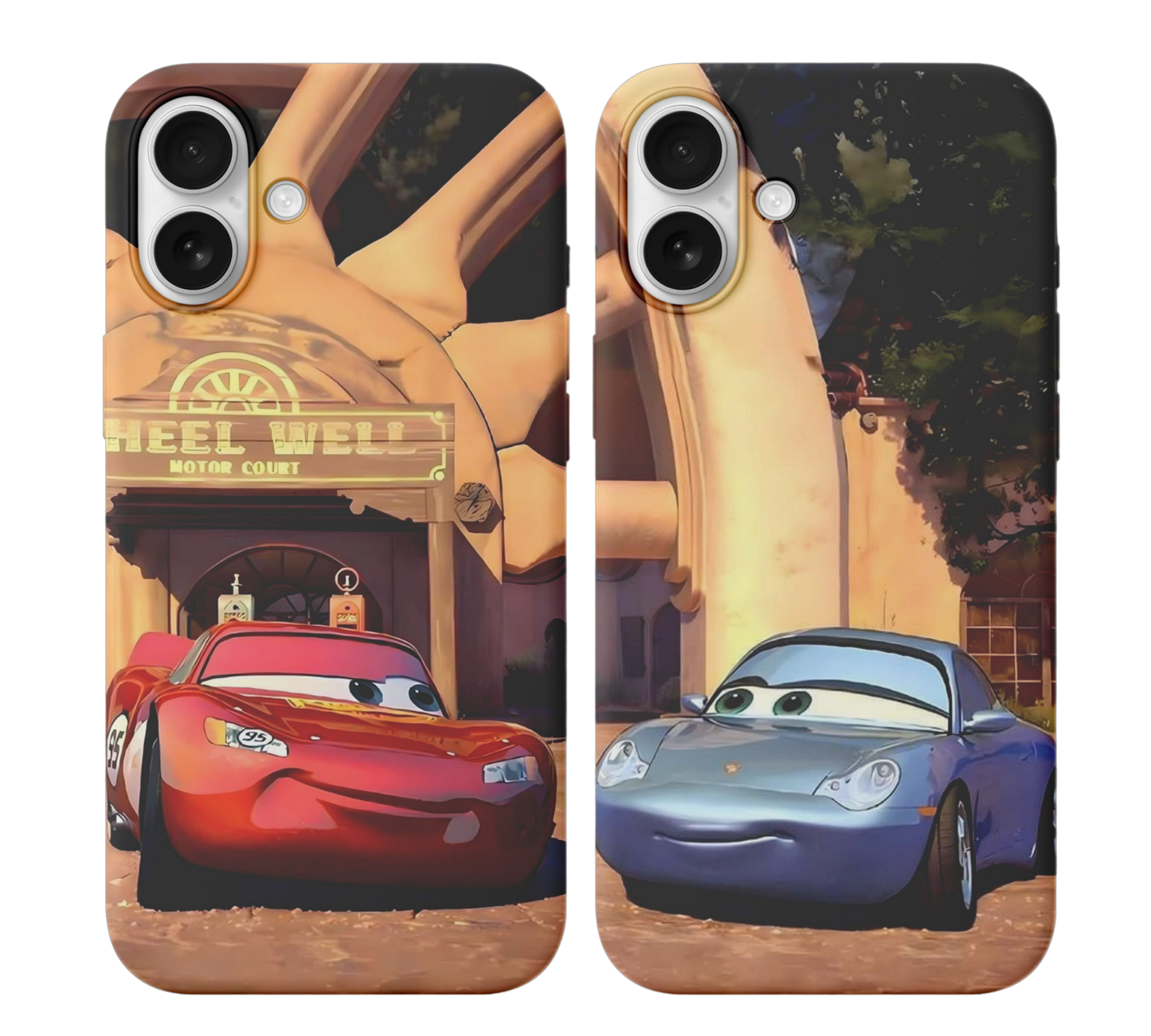 Şimşek McQueen & Sally Telefon Kılıfı R206