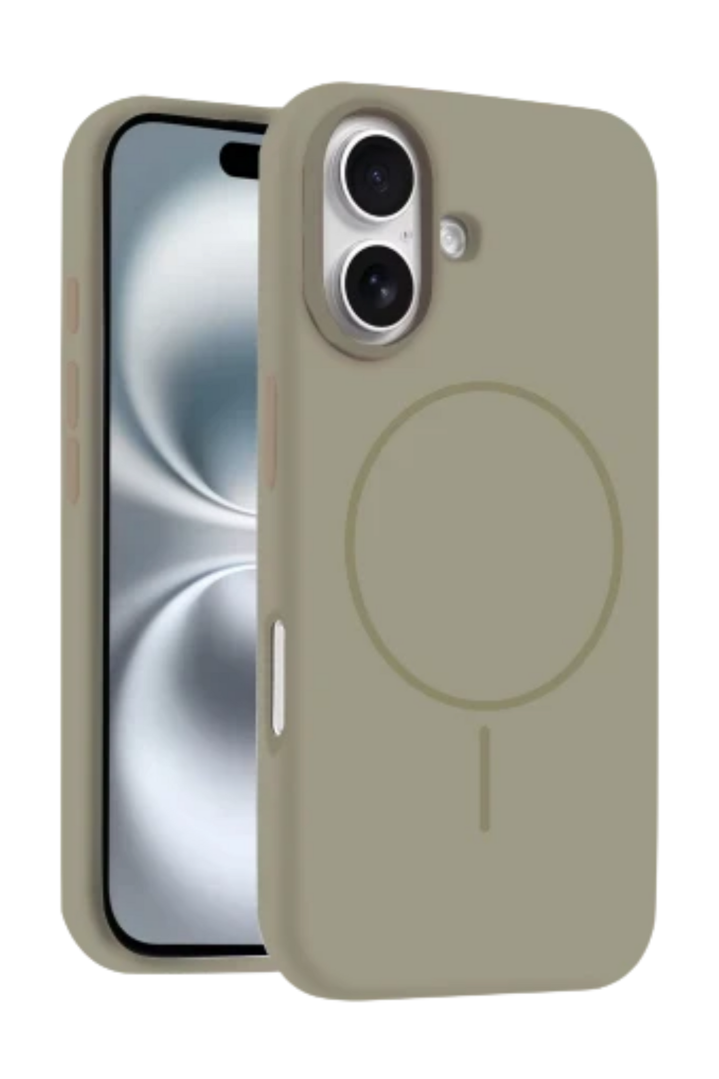 Magsafe Silikon Premium Kılıf - Çöl Titanyum