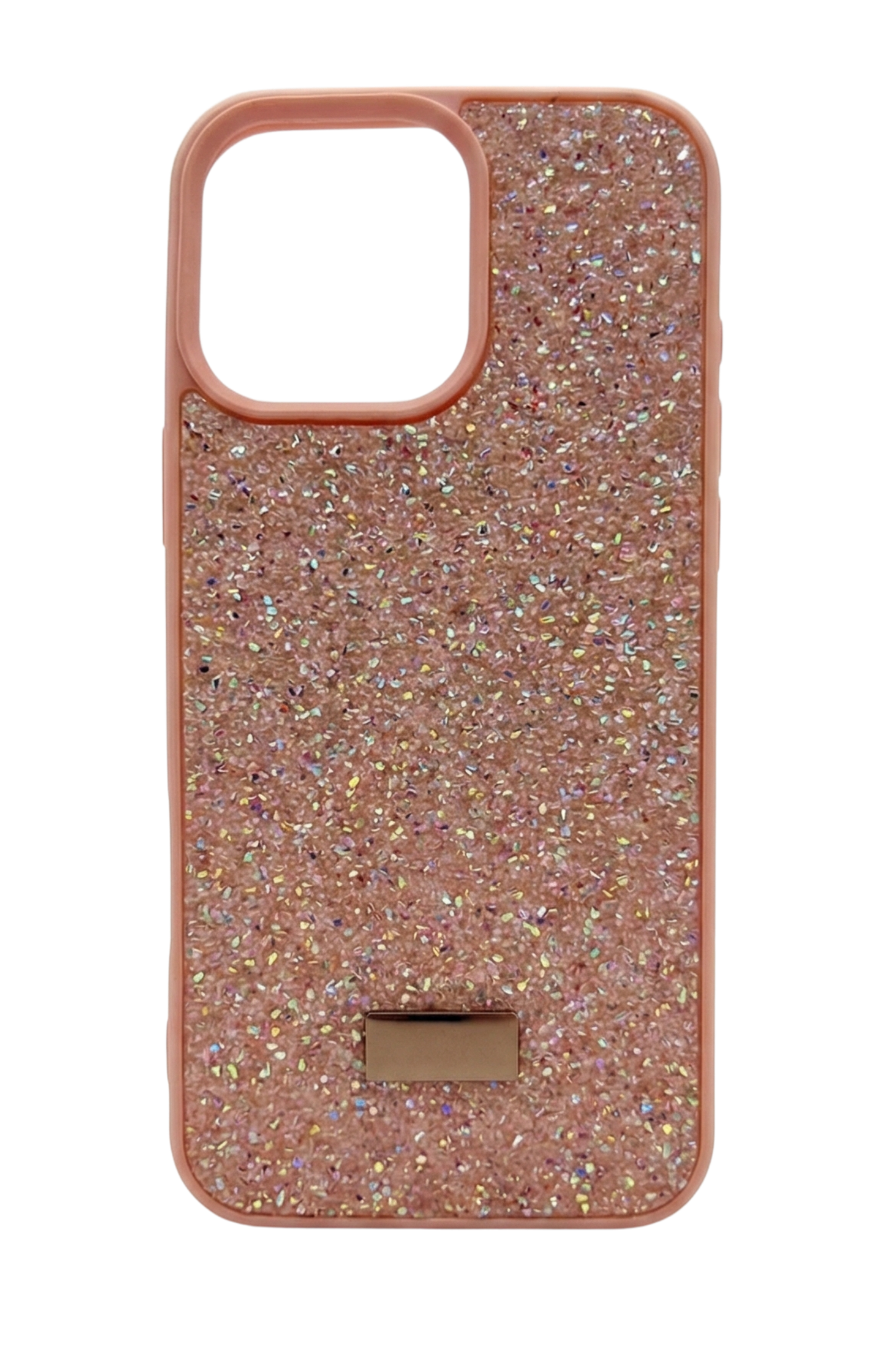 Kristal Taşlı Lüks Telefon Kılıfı - Pembe