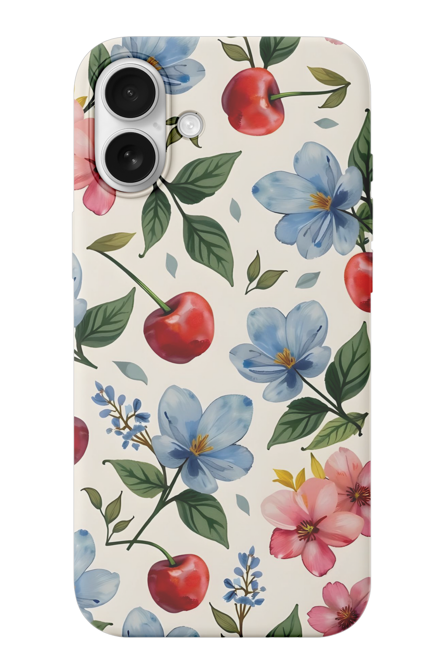 Cherry & Flower Telefon Kılıfı R405