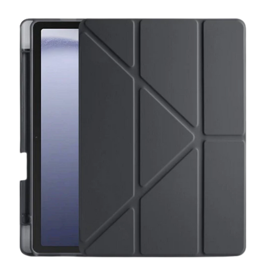 Üçgen Kalemlikli Smart Cover Tablet Kılıfı - Siyah