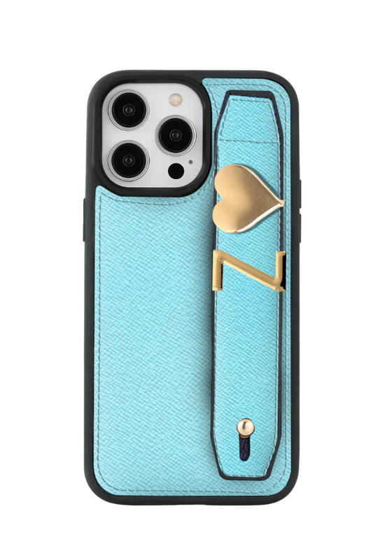 Charmlı Bebek Mavisi Monaco Deri Kılıf