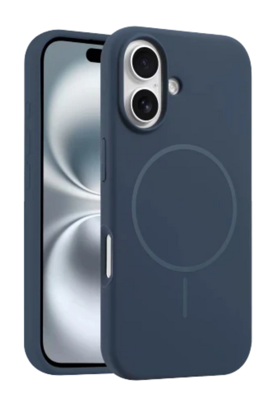 Magsafe Silikon Premium Kılıf - Lacivert