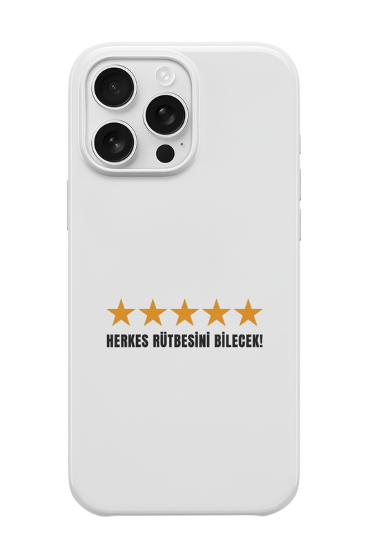 Herkes Rütbesini Bilecek Telefon Kılıfı R631