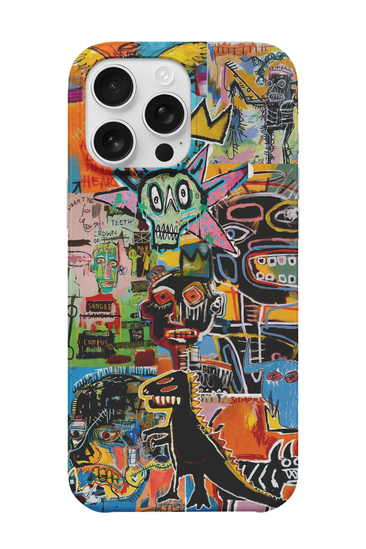 Neo Graffiti Skull Telefon Kılıfı R650