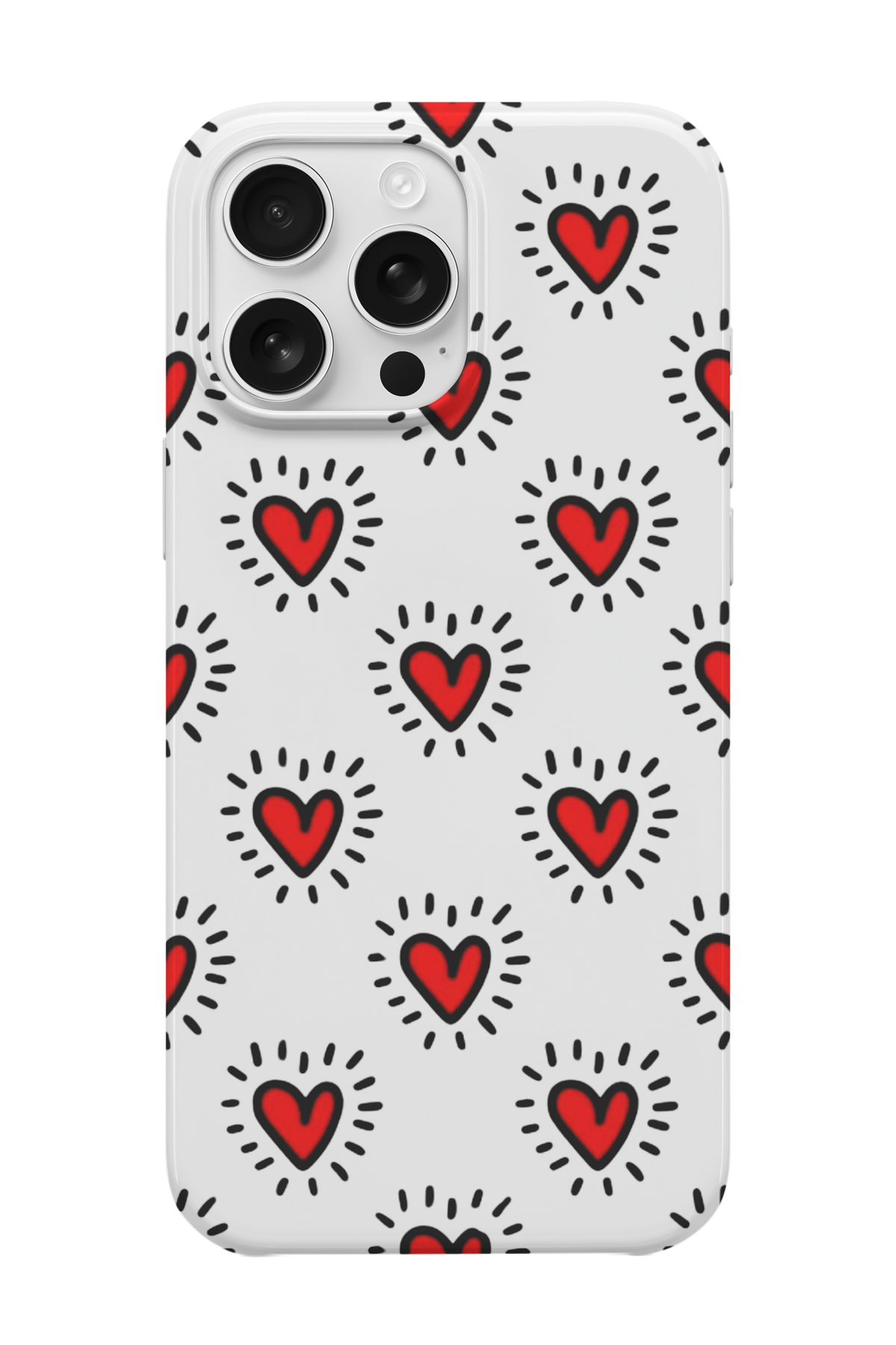 Mini Hearts Telefon Kılıfı R696